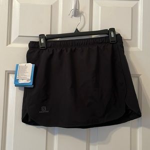 Black Salomon Skort
